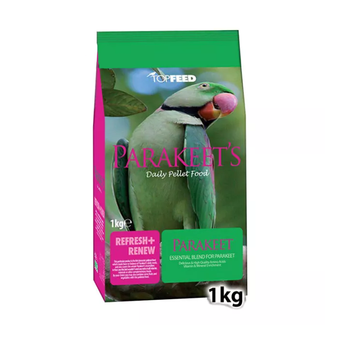 غذای طوطی سبز پاراکیت تاپ فید